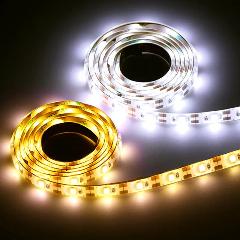 0.5/1/2/3/4/5M USB LED Strip Lights Stepless Dimming Home Decoration Lamp Remote Control