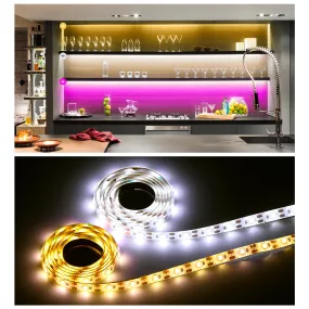 0.5/1/2/3/4/5M USB LED Strip Lights Stepless Dimming Home Decoration Lamp Remote Control