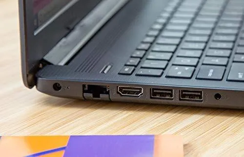15.6" Thin Laptop Notebook Computer (AMD Quad Core E2-3800 1.3GHz, 8GB RAM, 500GB HDD, Bluetooth, Webcam, DVD-RW, WiFi, Win 10) (Renewed)