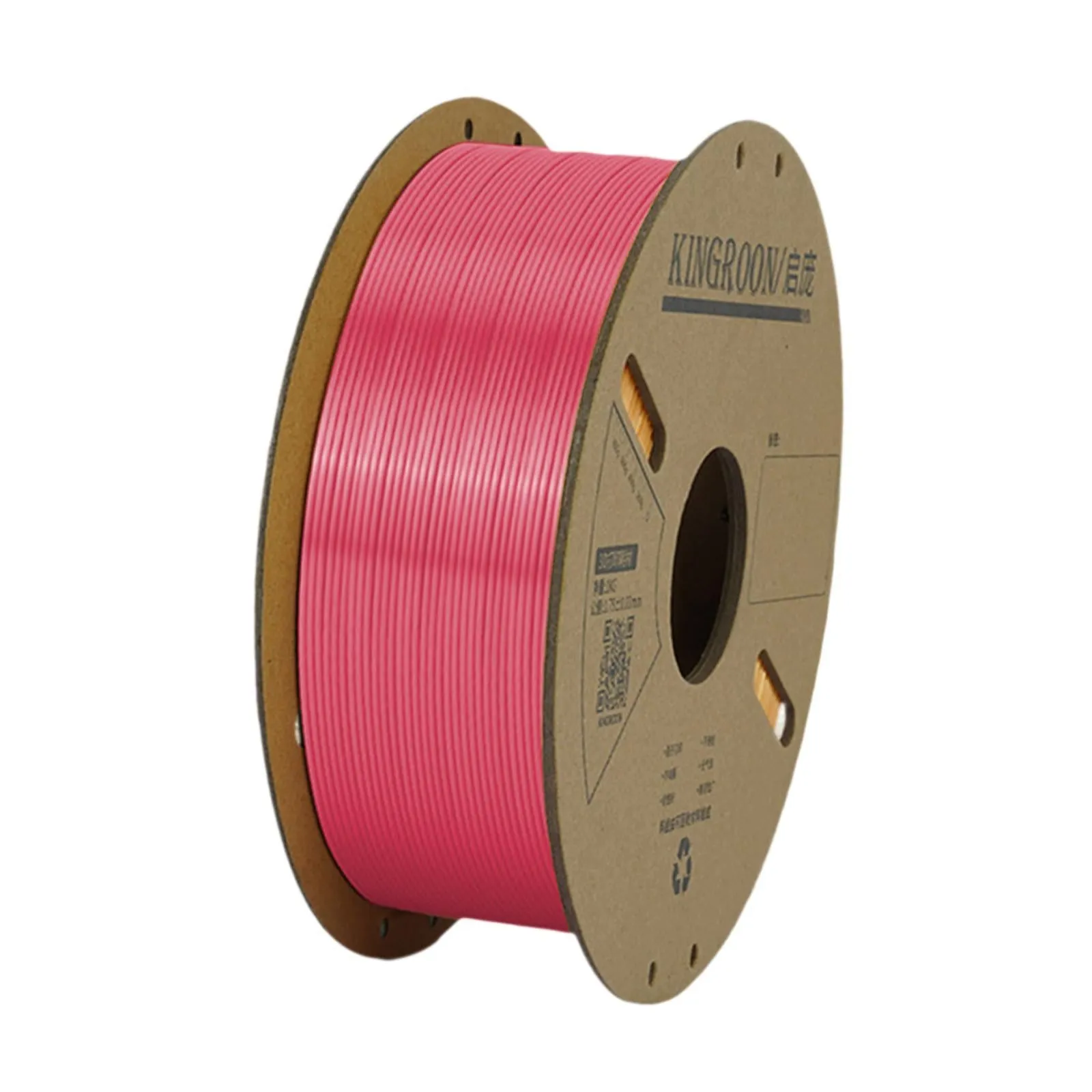 1.75mm Pla 3D Printers Filament Universal Accessories Neatly Wound Clog Free Red
