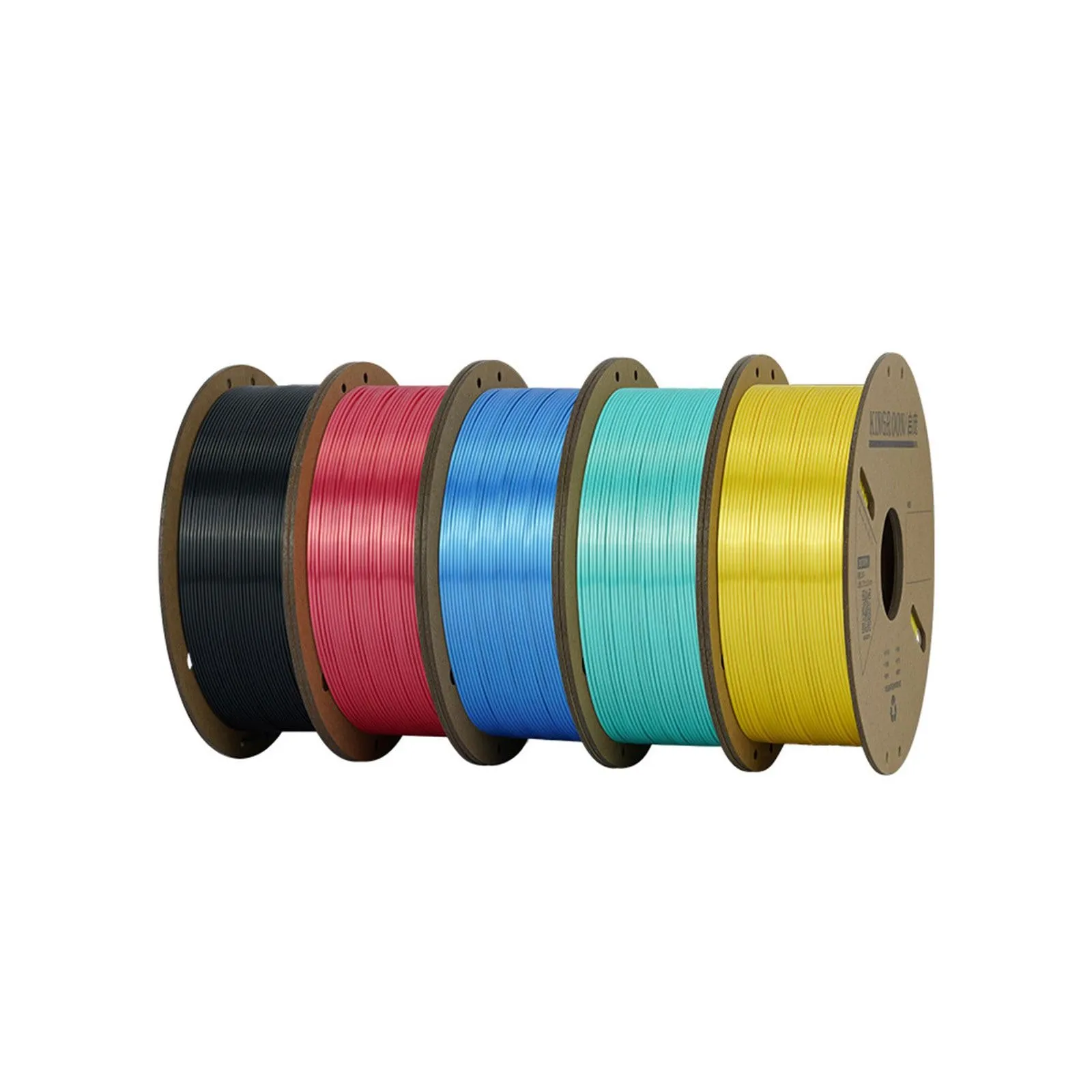 1.75mm Pla 3D Printers Filament Universal Accessories Neatly Wound Clog Free Yellow