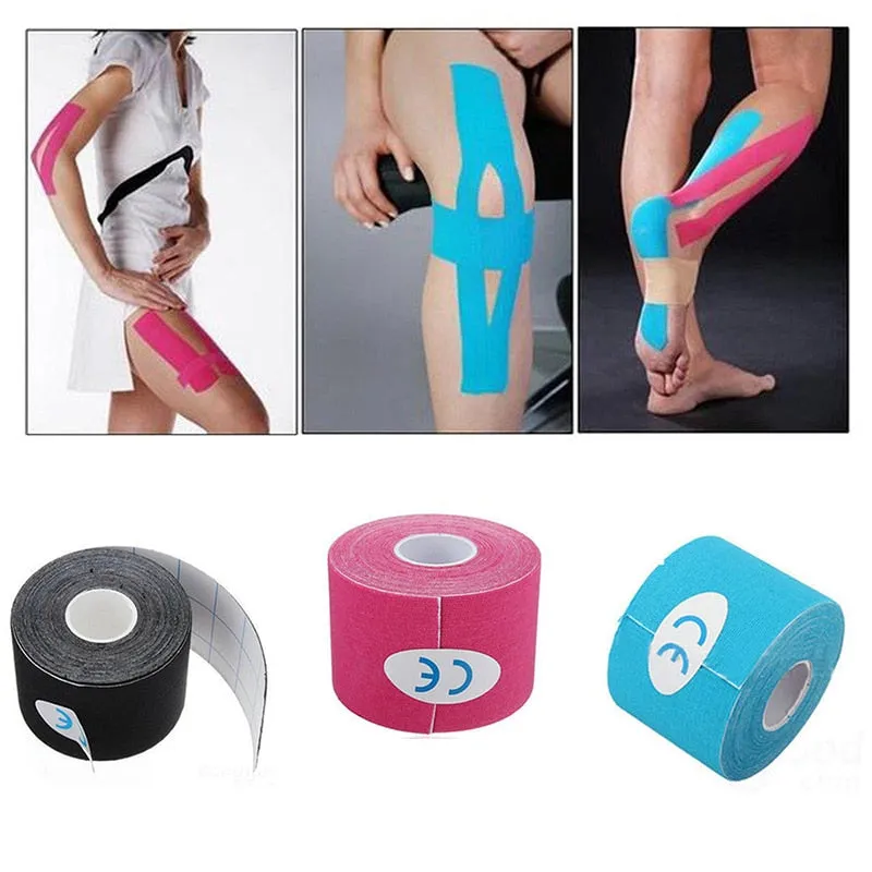 2Size Kinesiology Recovery Tape Strapping Gym Fitness