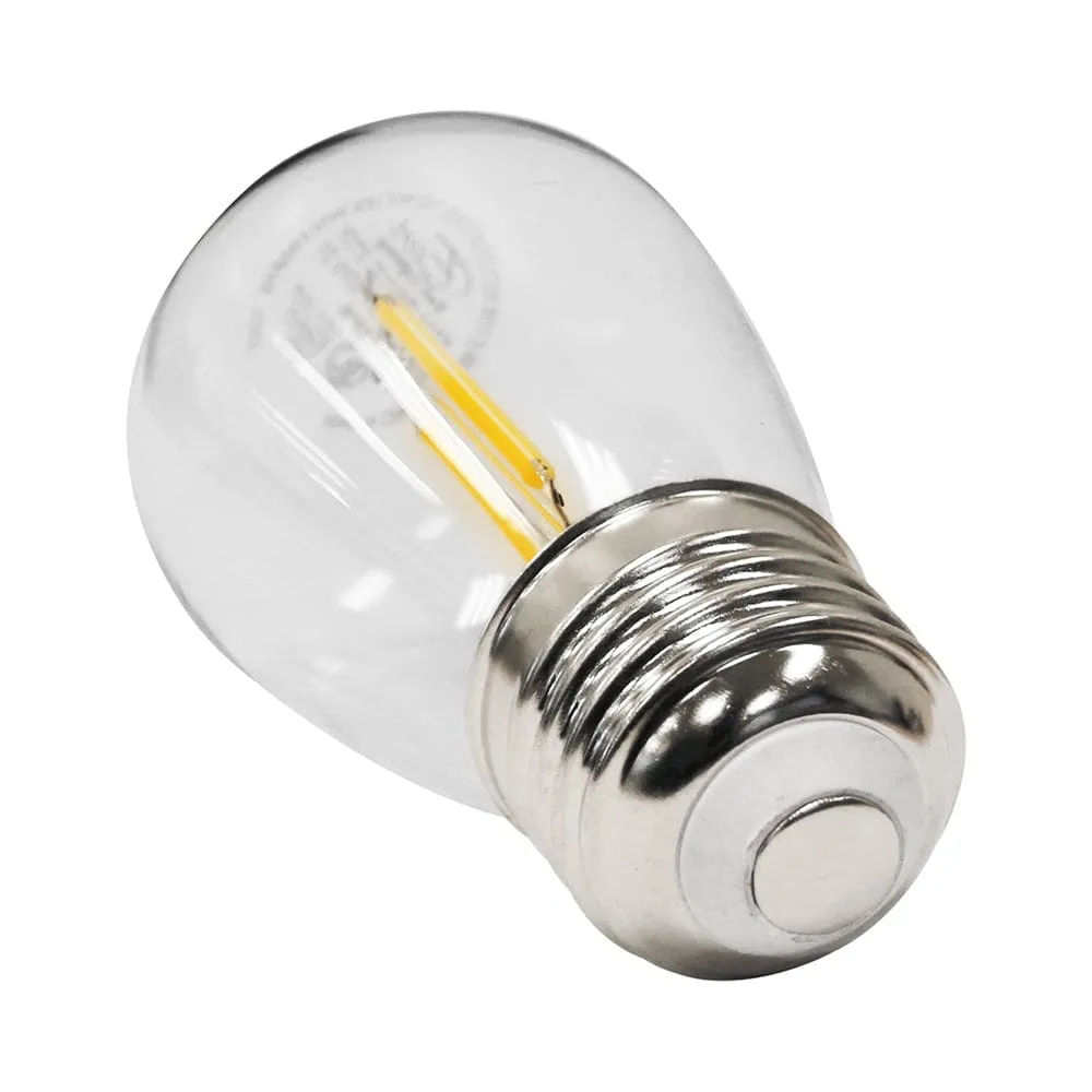 2W S14 Non-Dimmable Vintage LED Bulb - 320 Degree Beam - E26 Base - 180 Lm - 2700K Soft White