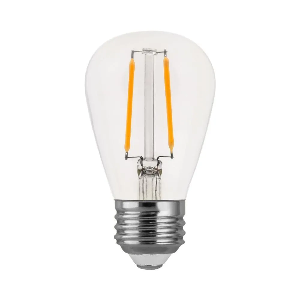 2W S14 Non-Dimmable Vintage LED Bulb - 320 Degree Beam - E26 Base - 180 Lm - 2700K Soft White
