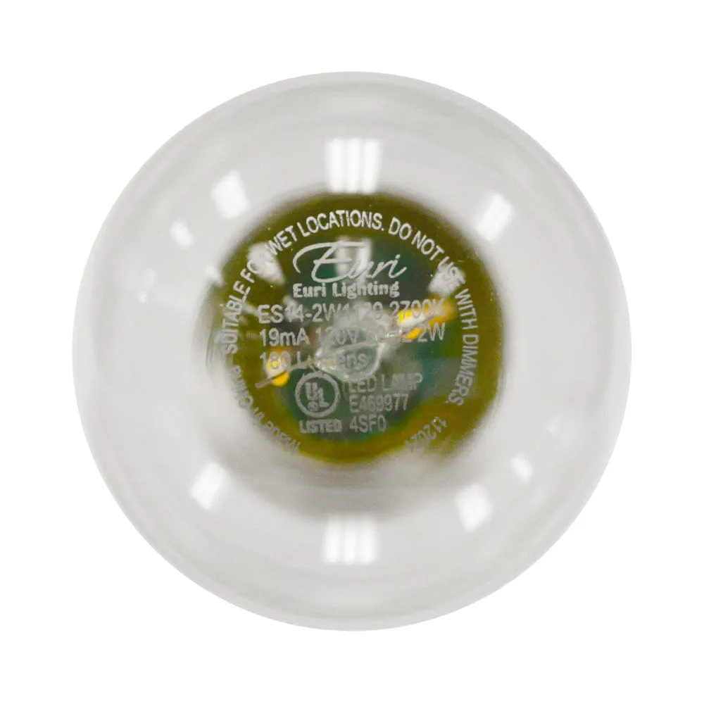 2W S14 Non-Dimmable Vintage LED Bulb - 320 Degree Beam - E26 Base - 180 Lm - 2700K Soft White