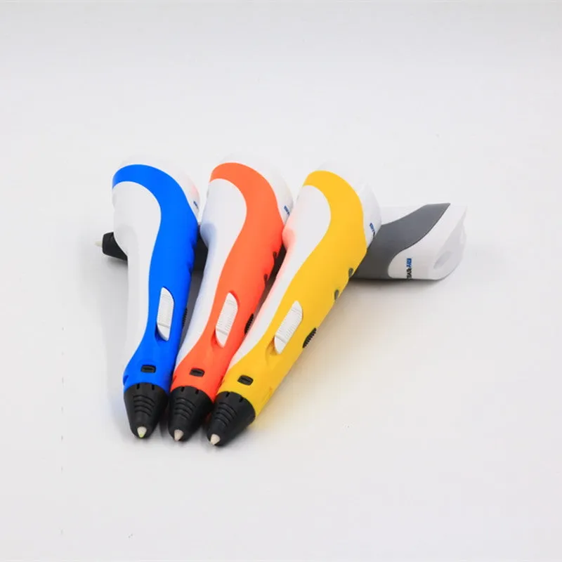 3D Printing Pen1.75mm ABS/PLA Smart 3D Pen Drawing Pen Free Filament Adapter Creative Gift For Kids Design Painting