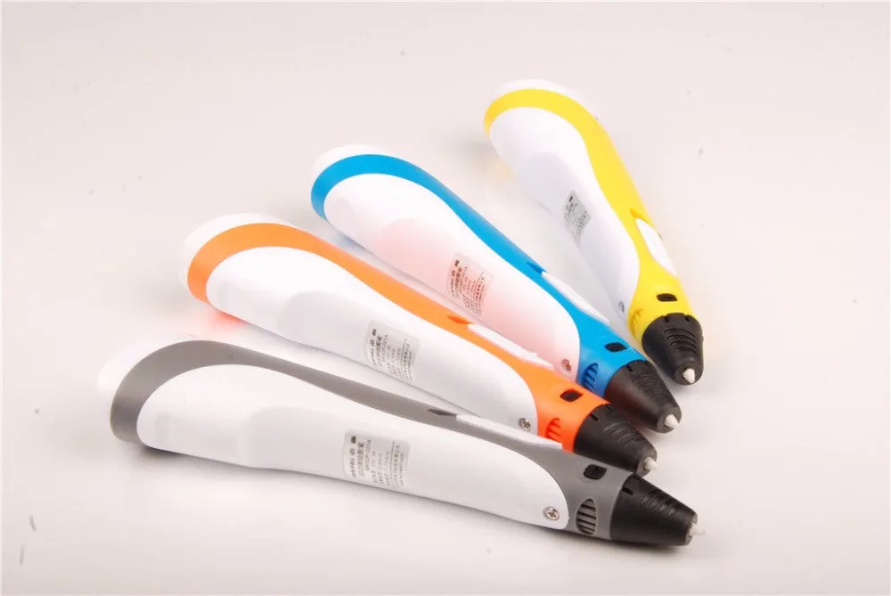 3D Printing Pen1.75mm ABS/PLA Smart 3D Pen Drawing Pen Free Filament Adapter Creative Gift For Kids Design Painting