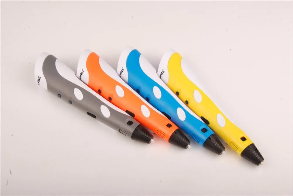 3D Printing Pen1.75mm ABS/PLA Smart 3D Pen Drawing Pen Free Filament Adapter Creative Gift For Kids Design Painting