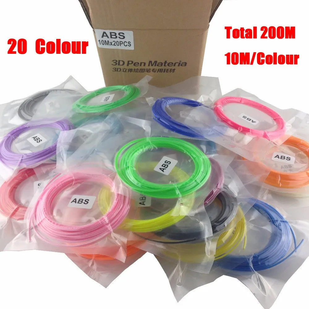 3D Printing Pen1.75mm ABS/PLA Smart 3D Pen Drawing Pen Free Filament Adapter Creative Gift For Kids Design Painting