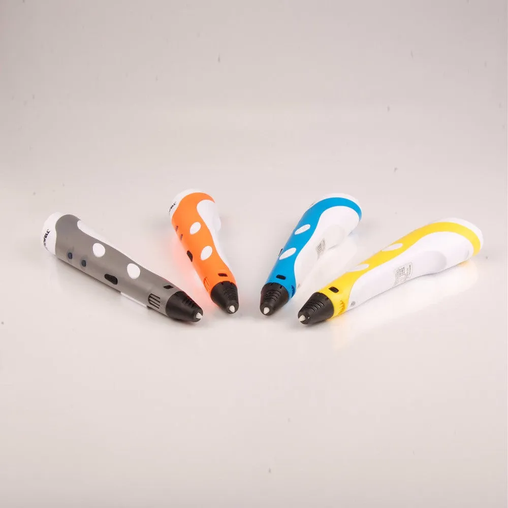 3D Printing Pen1.75mm ABS/PLA Smart 3D Pen Drawing Pen Free Filament Adapter Creative Gift For Kids Design Painting