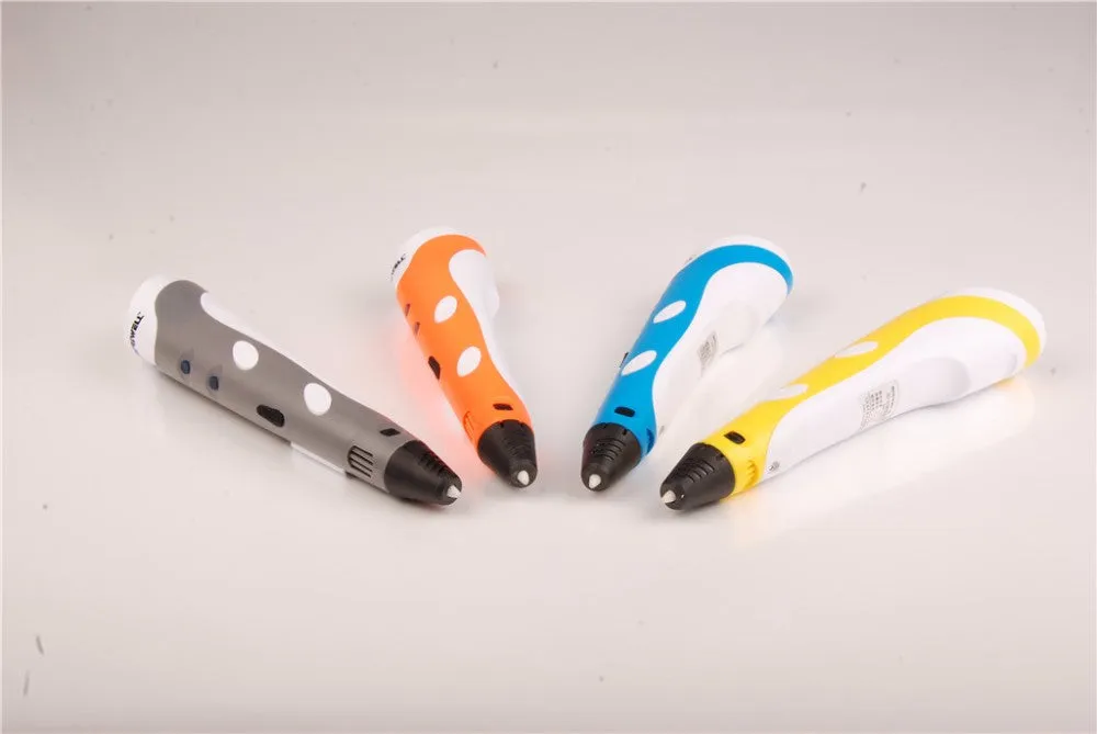 3D Printing Pen1.75mm ABS/PLA Smart 3D Pen Drawing Pen Free Filament Adapter Creative Gift For Kids Design Painting