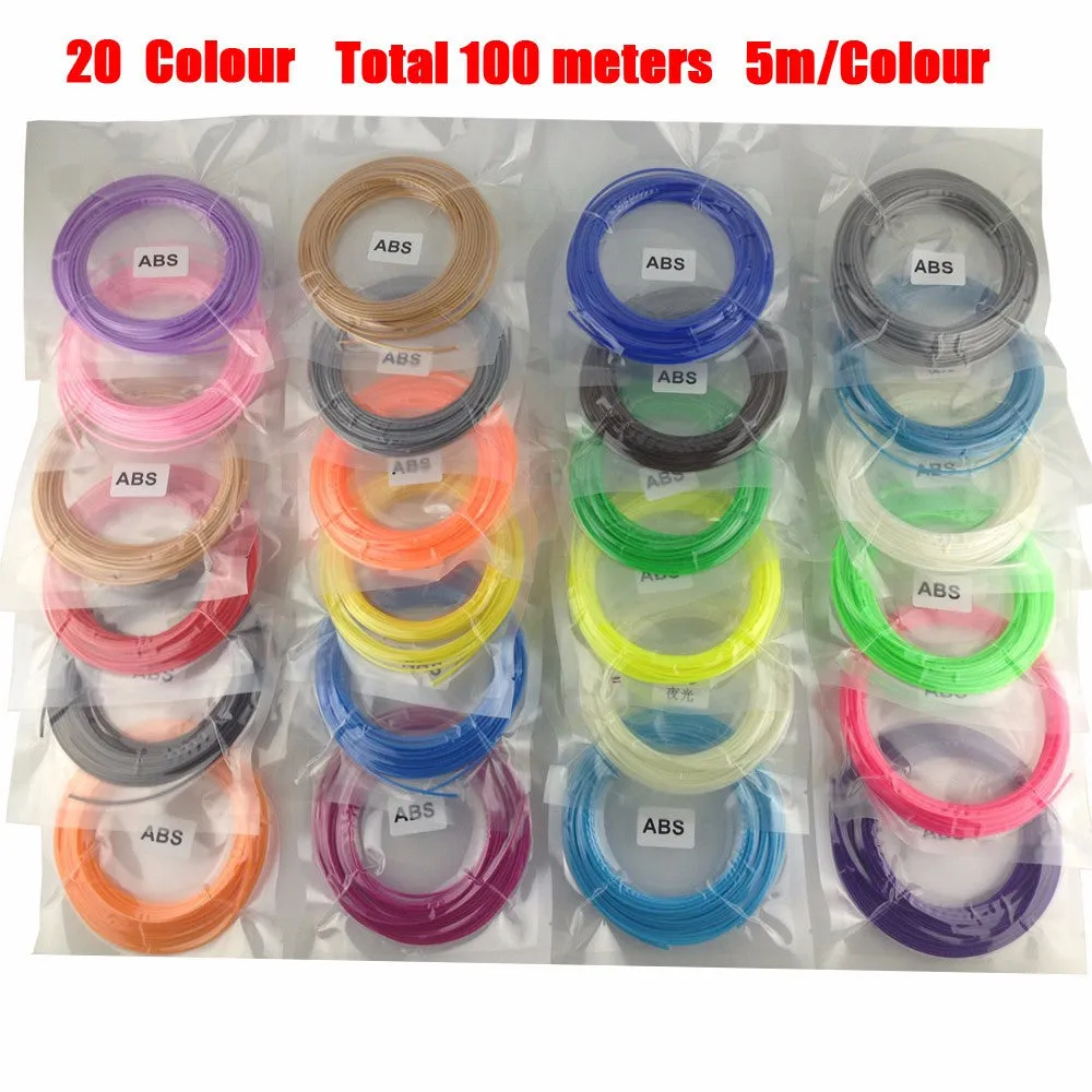 3D Printing Pen1.75mm ABS/PLA Smart 3D Pen Drawing Pen Free Filament Adapter Creative Gift For Kids Design Painting