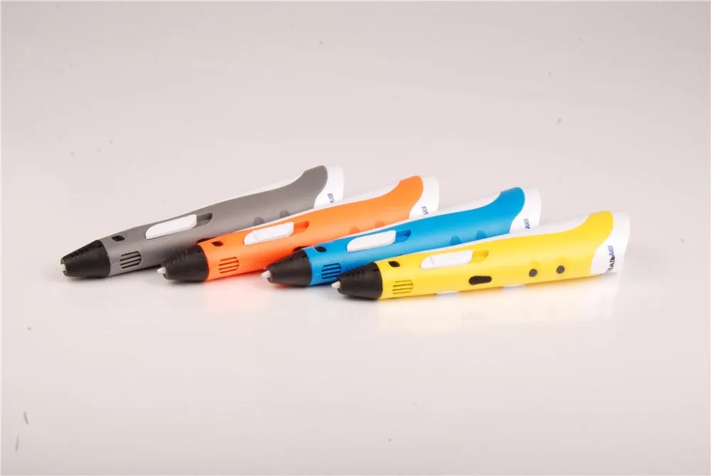 3D Printing Pen1.75mm ABS/PLA Smart 3D Pen Drawing Pen Free Filament Adapter Creative Gift For Kids Design Painting