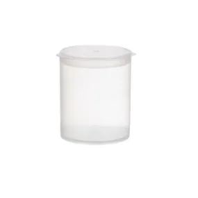 75ml Tablet Vials Plastic Hinged Snap 10pack