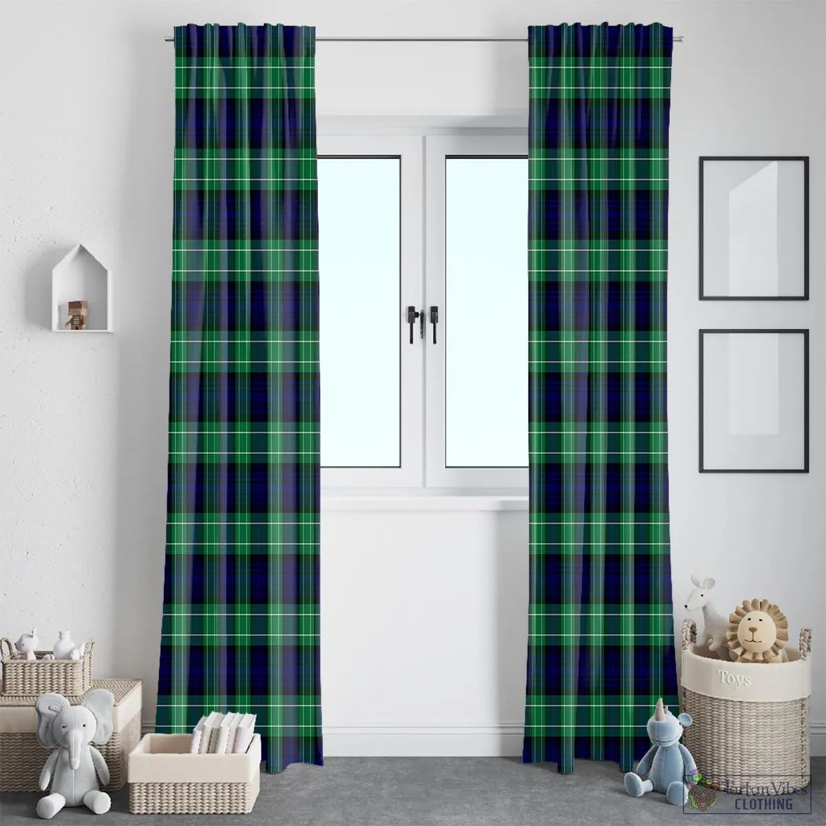 Abercrombie Tartan Window Curtain