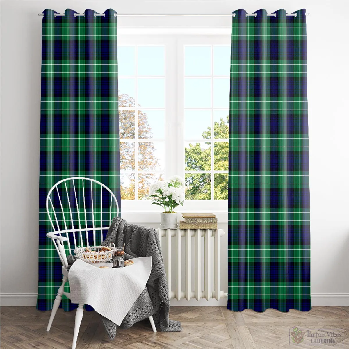 Abercrombie Tartan Window Curtain