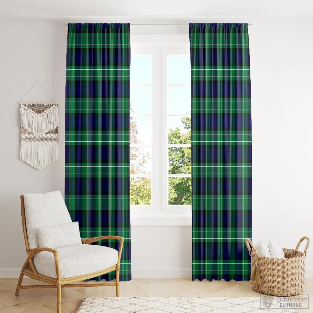 Abercrombie Tartan Window Curtain