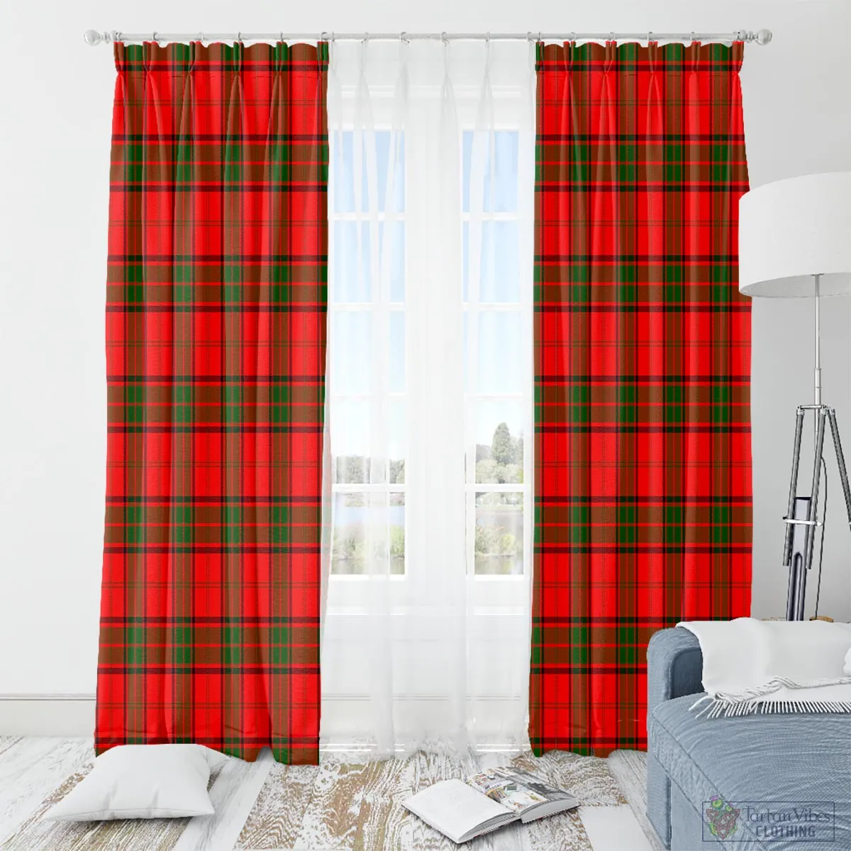 Adair Tartan Window Curtain