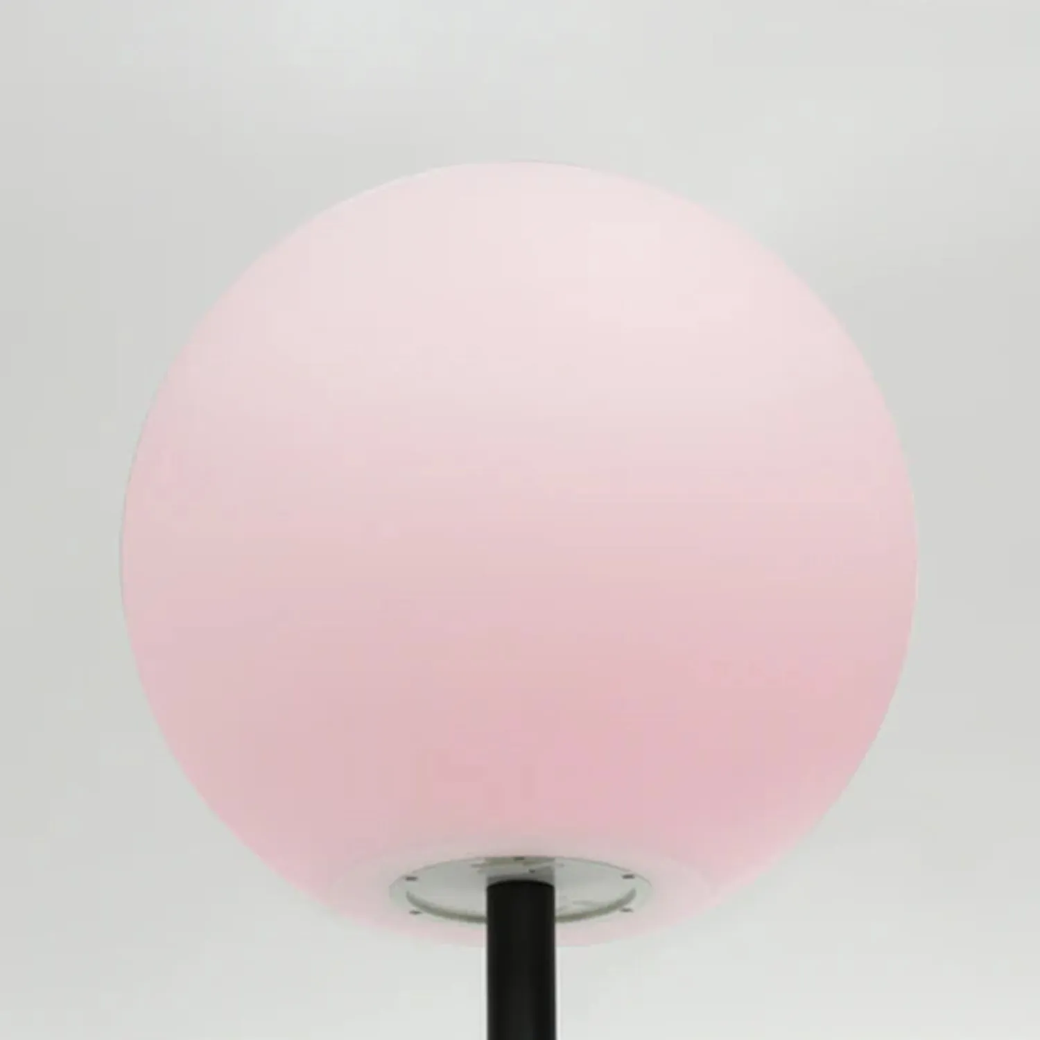 Adeline Radiant Sphere, Metal LED Table Lamp - Black, White PE Plastic Shade, 310mm High, PL0237