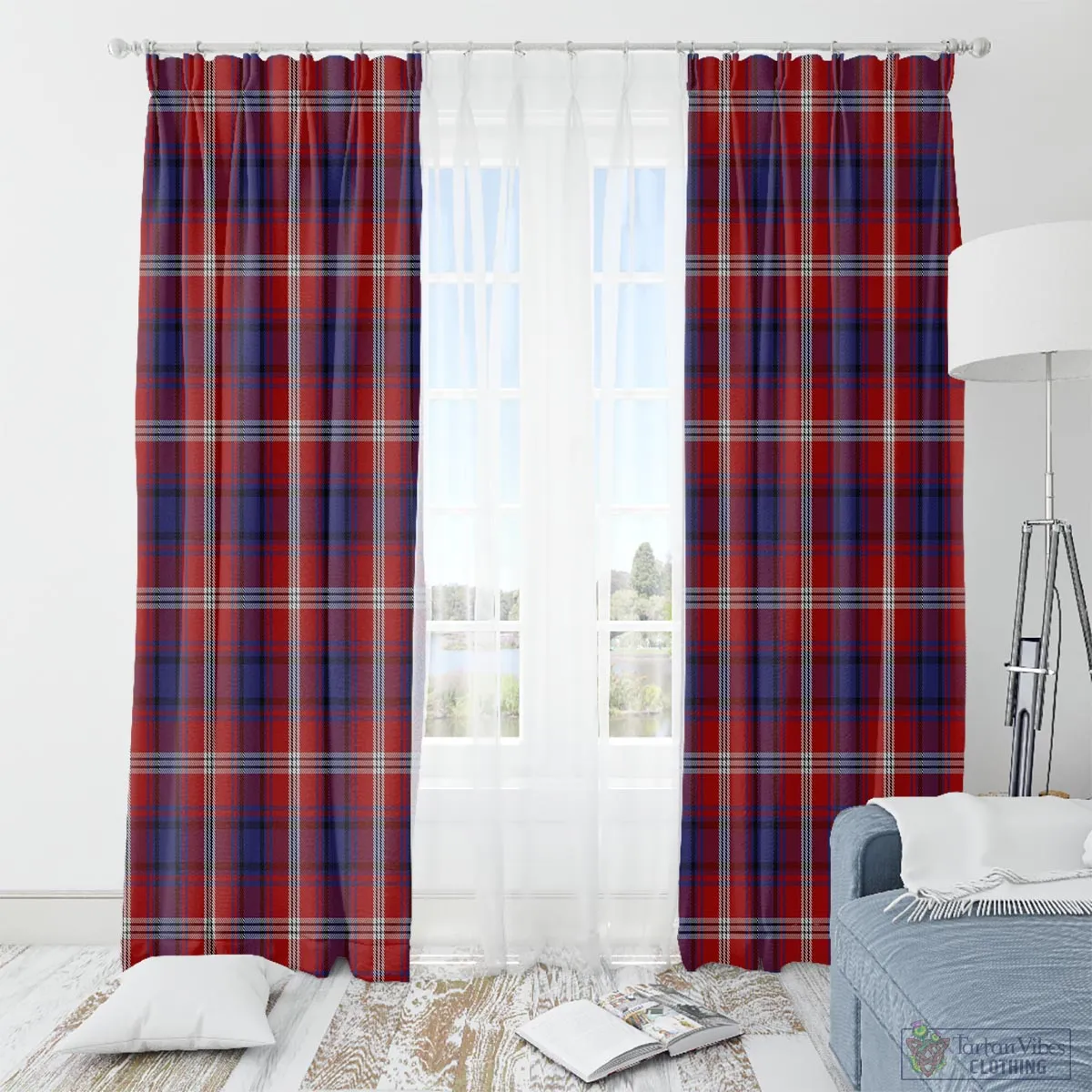 Ainslie Tartan Window Curtain