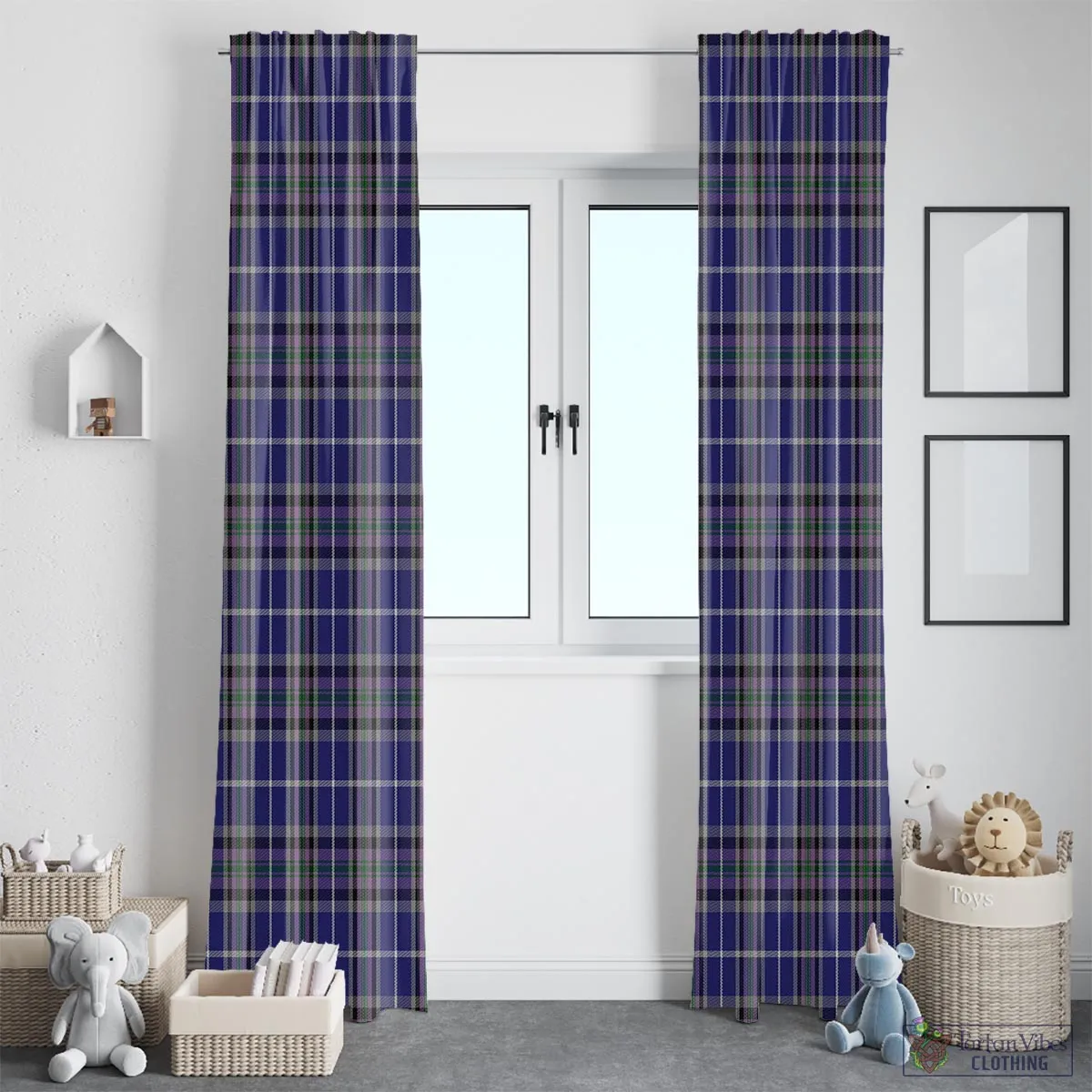 Alexander of Menstry Tartan Window Curtain