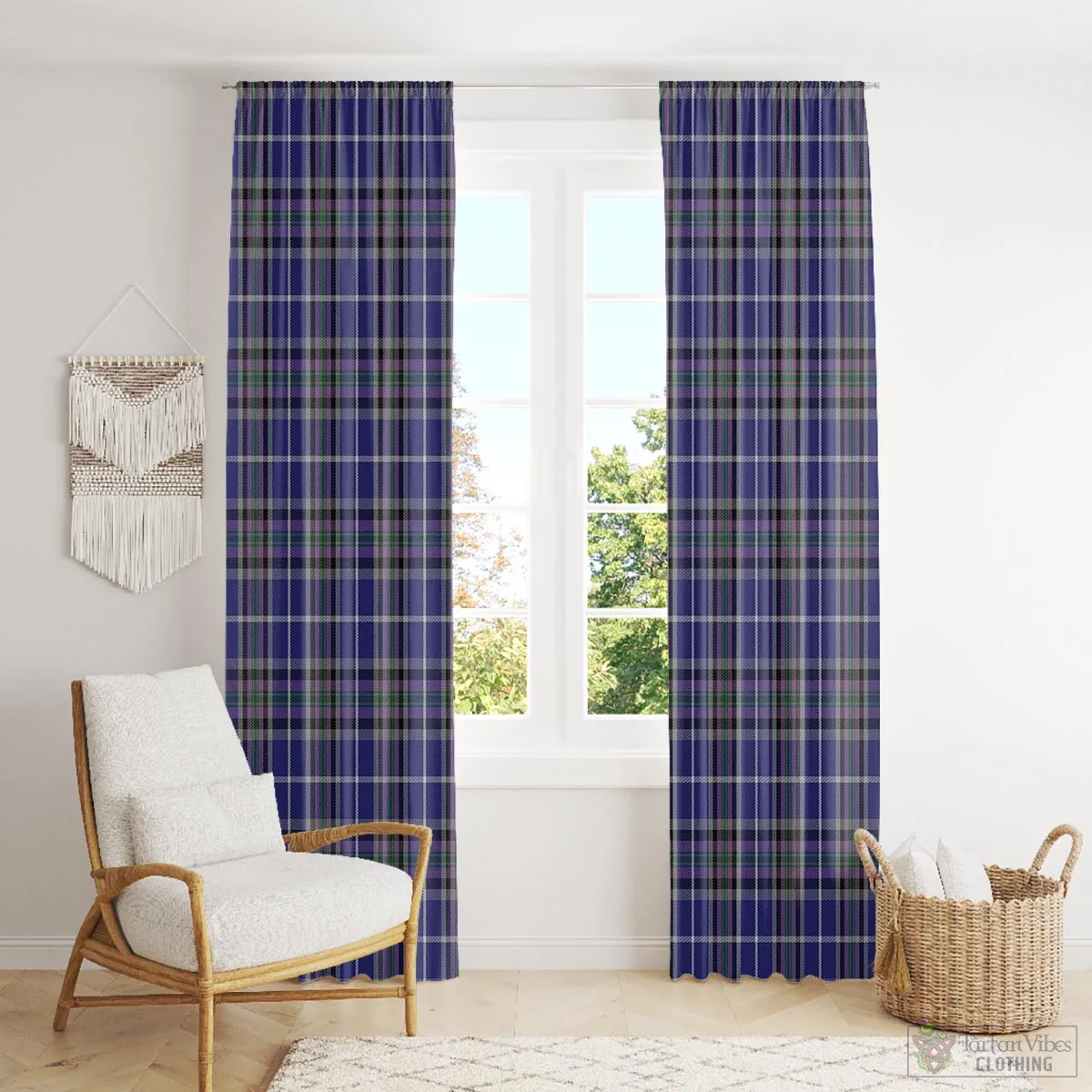 Alexander of Menstry Tartan Window Curtain