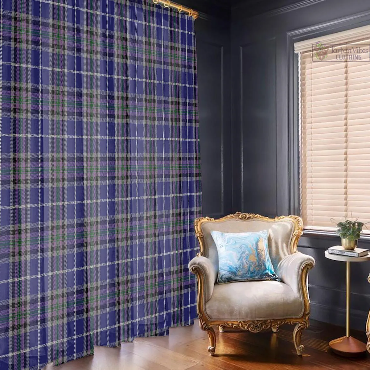 Alexander of Menstry Tartan Window Curtain
