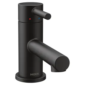Align Single Handle Low Arc Bathroom Faucet with Pop-Up Drain