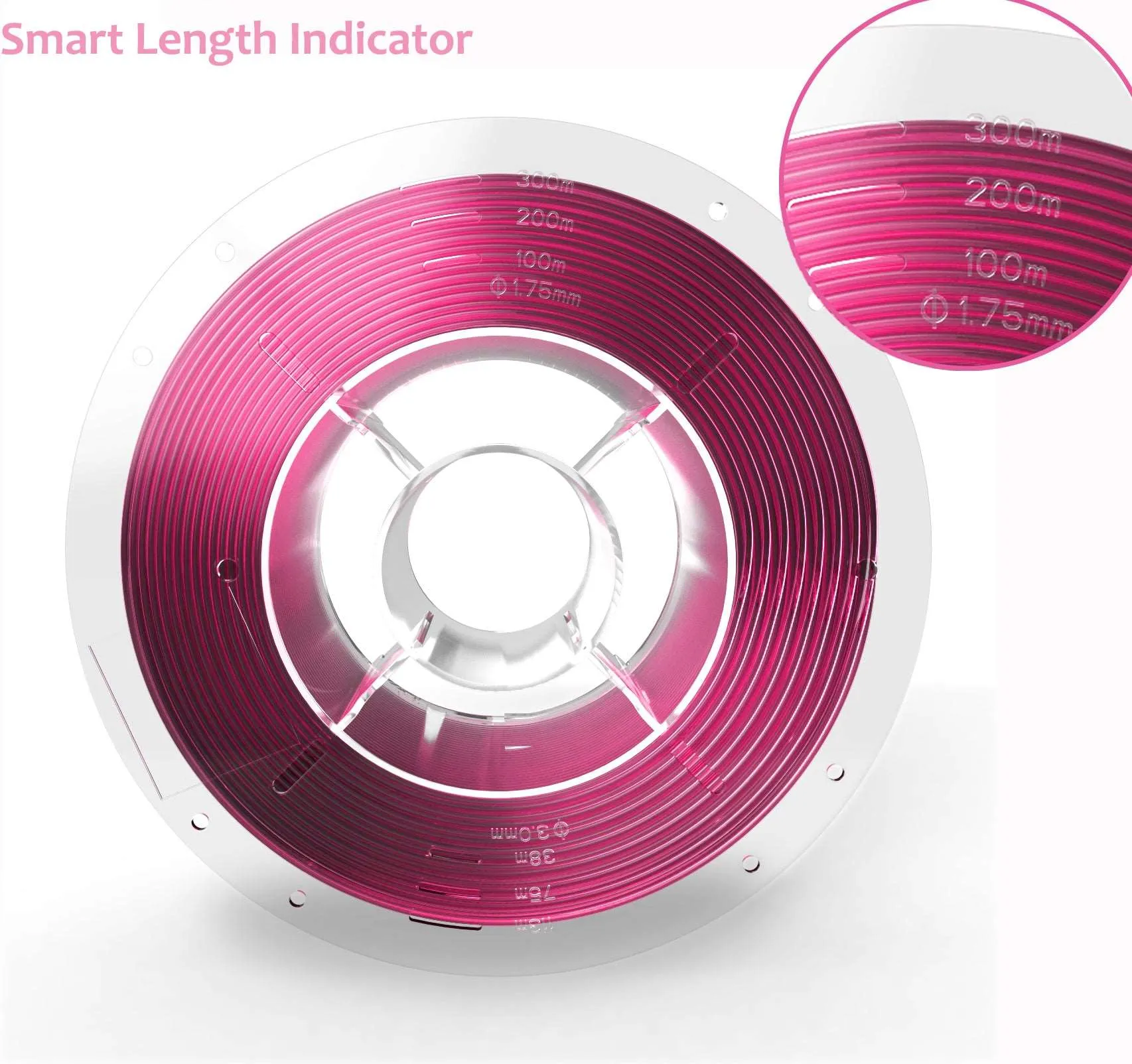 All Colors, PETG Filament 1.75mm 1kg/2.2lb, SainSmart PRO-3 Series