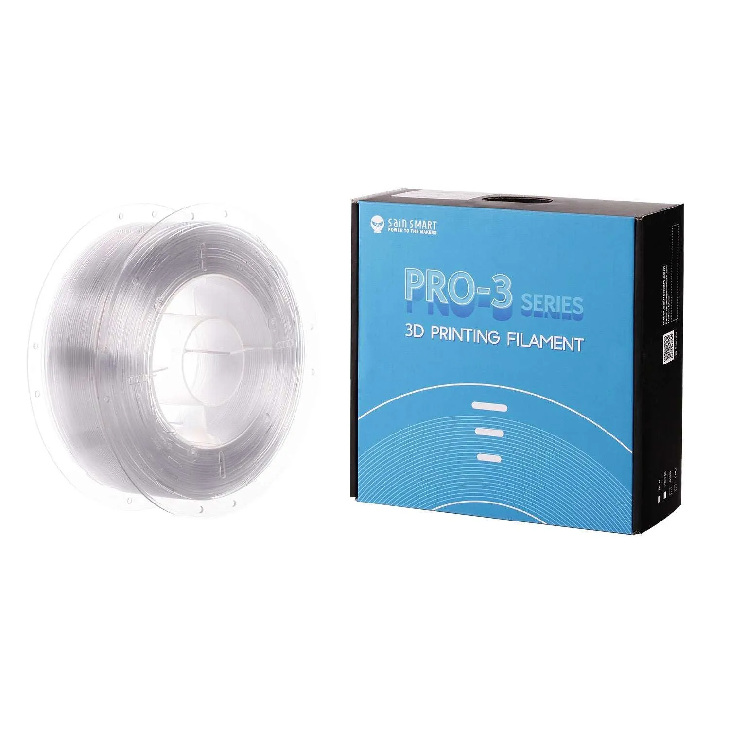 All Colors, PETG Filament 1.75mm 1kg/2.2lb, SainSmart PRO-3 Series