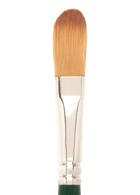 American Journey Interlocked Synthetic Brush - Oval, Size 1/2"