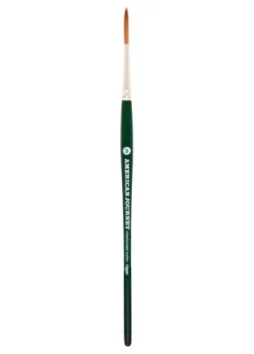 American Journey Interlocked Synthetic Brush - Rigger, Size 3