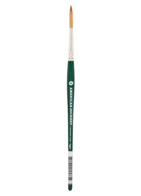 American Journey Interlocked Synthetic Brush - Rigger, Size 6