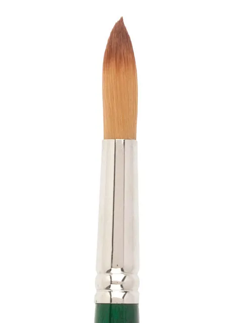 American Journey Interlocked Synthetic Brush - Round, Size 28