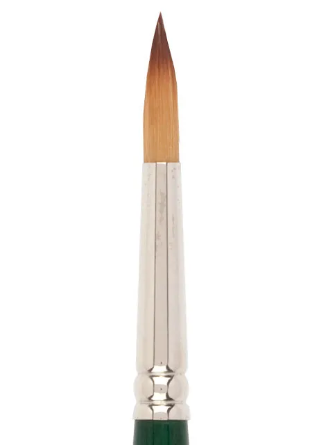 American Journey Interlocked Synthetic Brush - Round, Size 9