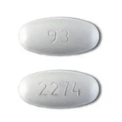 Amoxicillin and Clavulanate Potassium 500 mg/125 mg Tablets 20/Bottle (Rx)