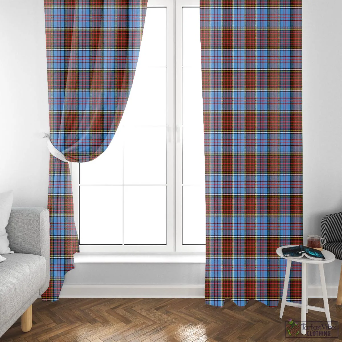 Anderson Modern Tartan Window Curtain