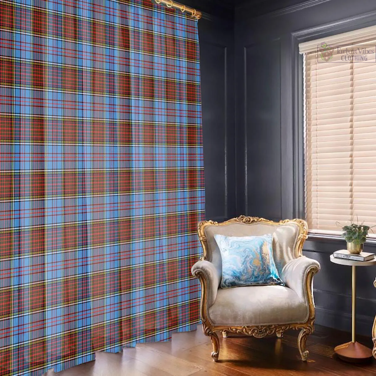 Anderson Modern Tartan Window Curtain