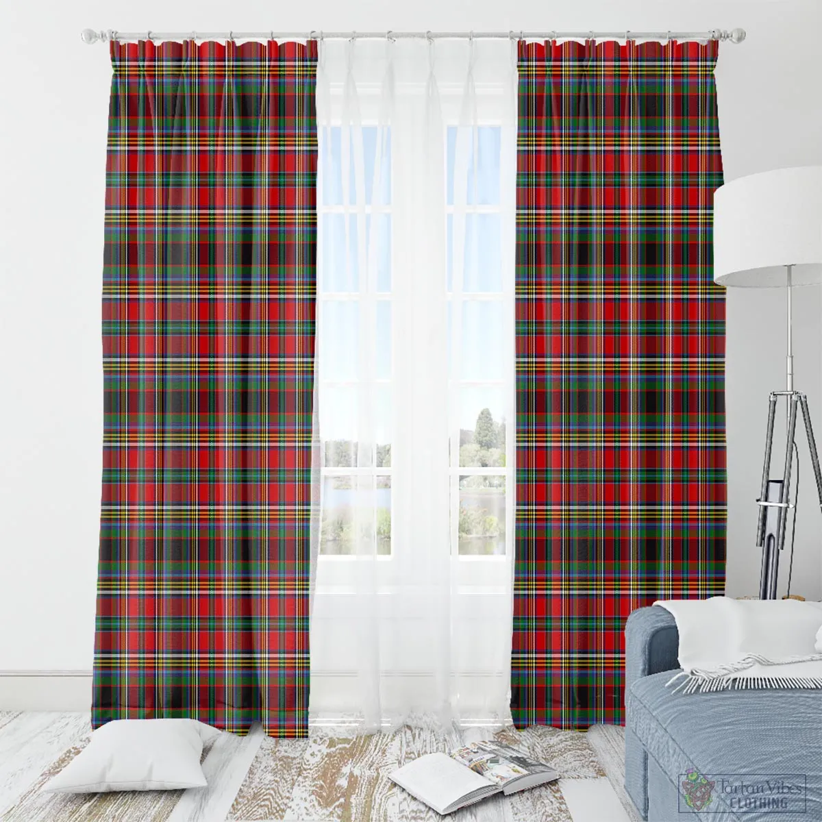 Anderson of Arbrake Tartan Window Curtain