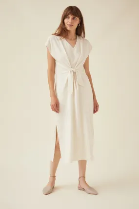 Asti Silk Noil Dress