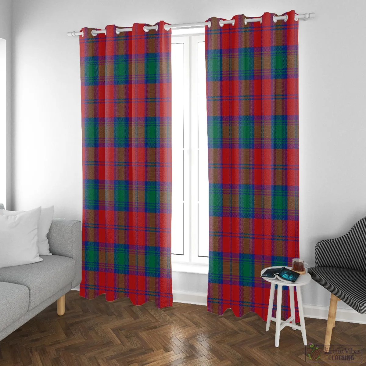 Auchinleck (Affleck) Tartan Window Curtain
