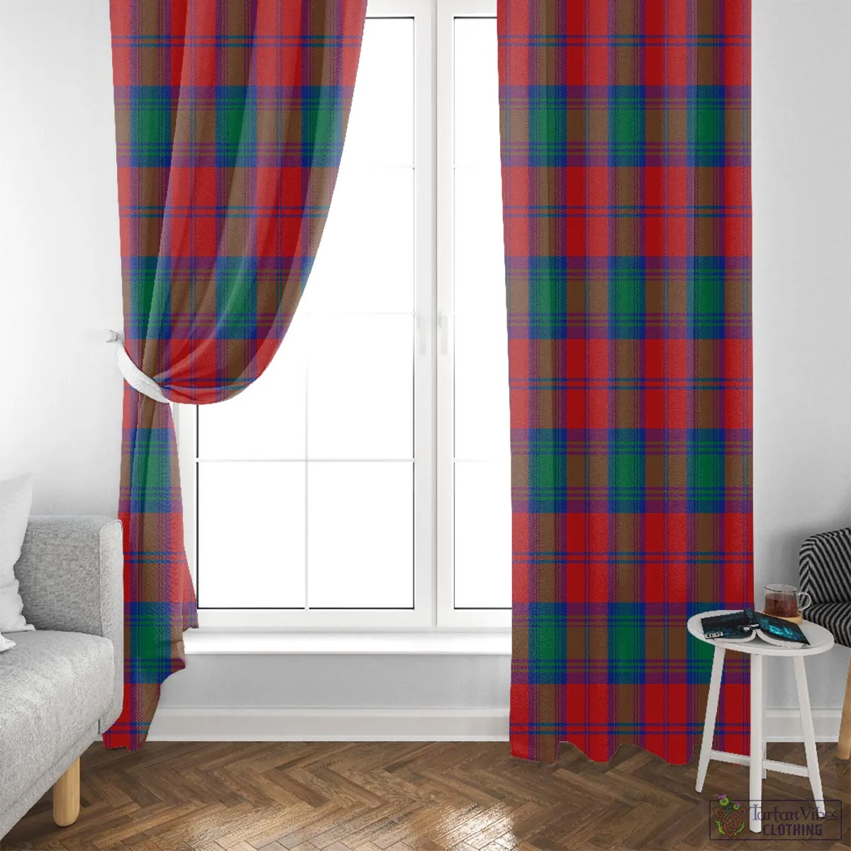 Auchinleck (Affleck) Tartan Window Curtain