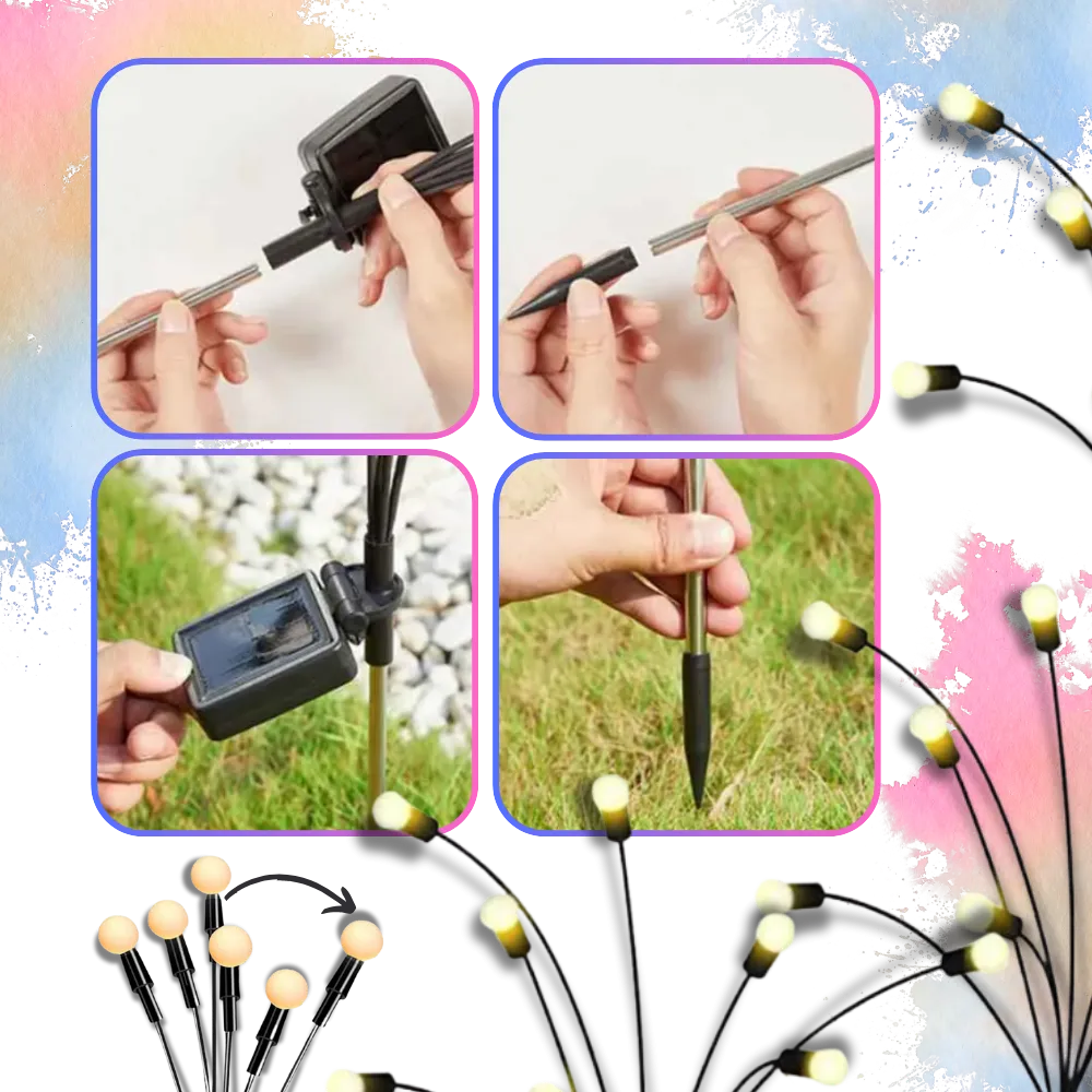 Automatic Waterproof Outdoor Led Solar Lights