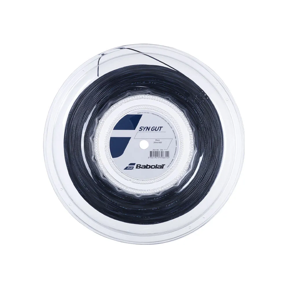 Babolat Synthetic Gut 130/16 Reel (200m) - Black