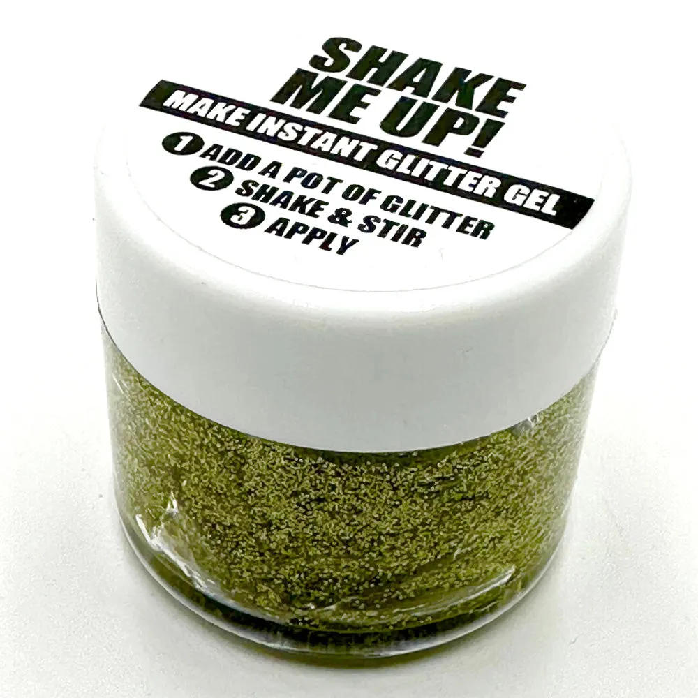 Biodegradable Glitter Gel - Holographic Champagne (Fine Glitter)