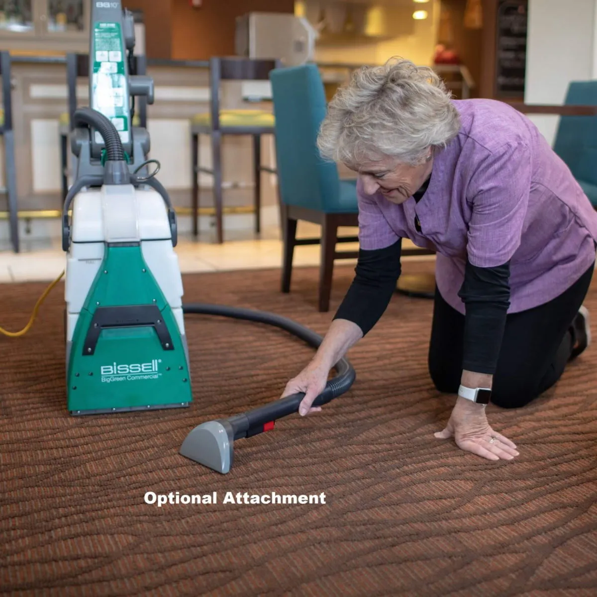 Bissell® BigGreen Commercial® Carpet Cleaning Machine (1.75 Gallons) - 10.5" Head
