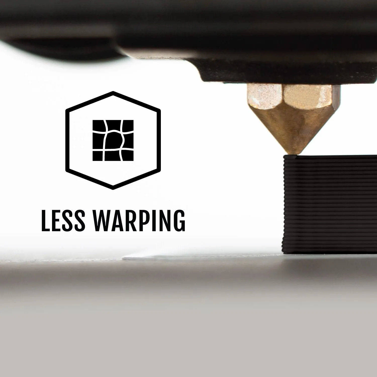 BLACK ABS FILAMENT - 1.75MM, 1KG SPOOL