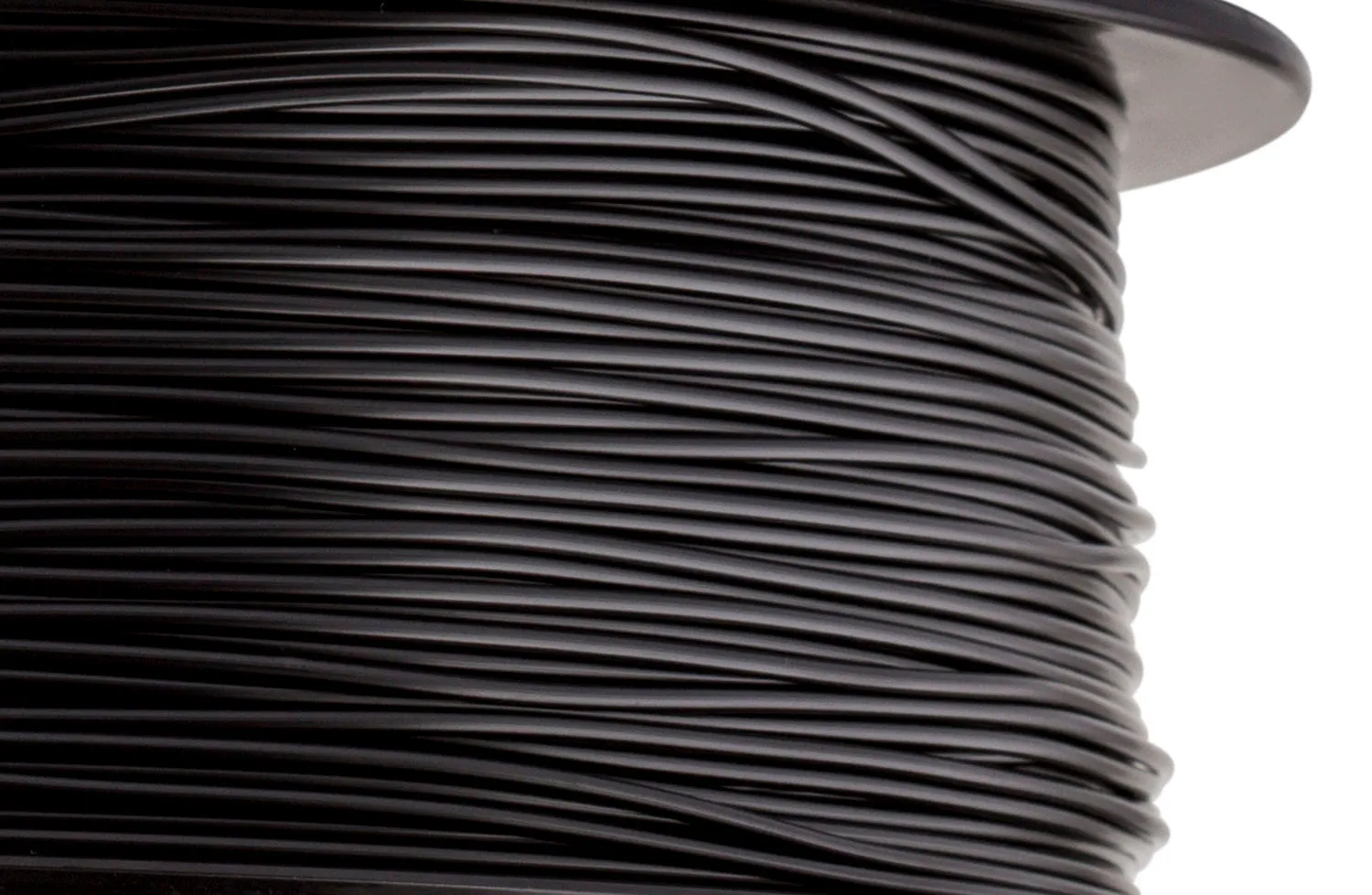 BLACK PLA PRO  FILAMENT - 1.75MM, 1KG SPOOL