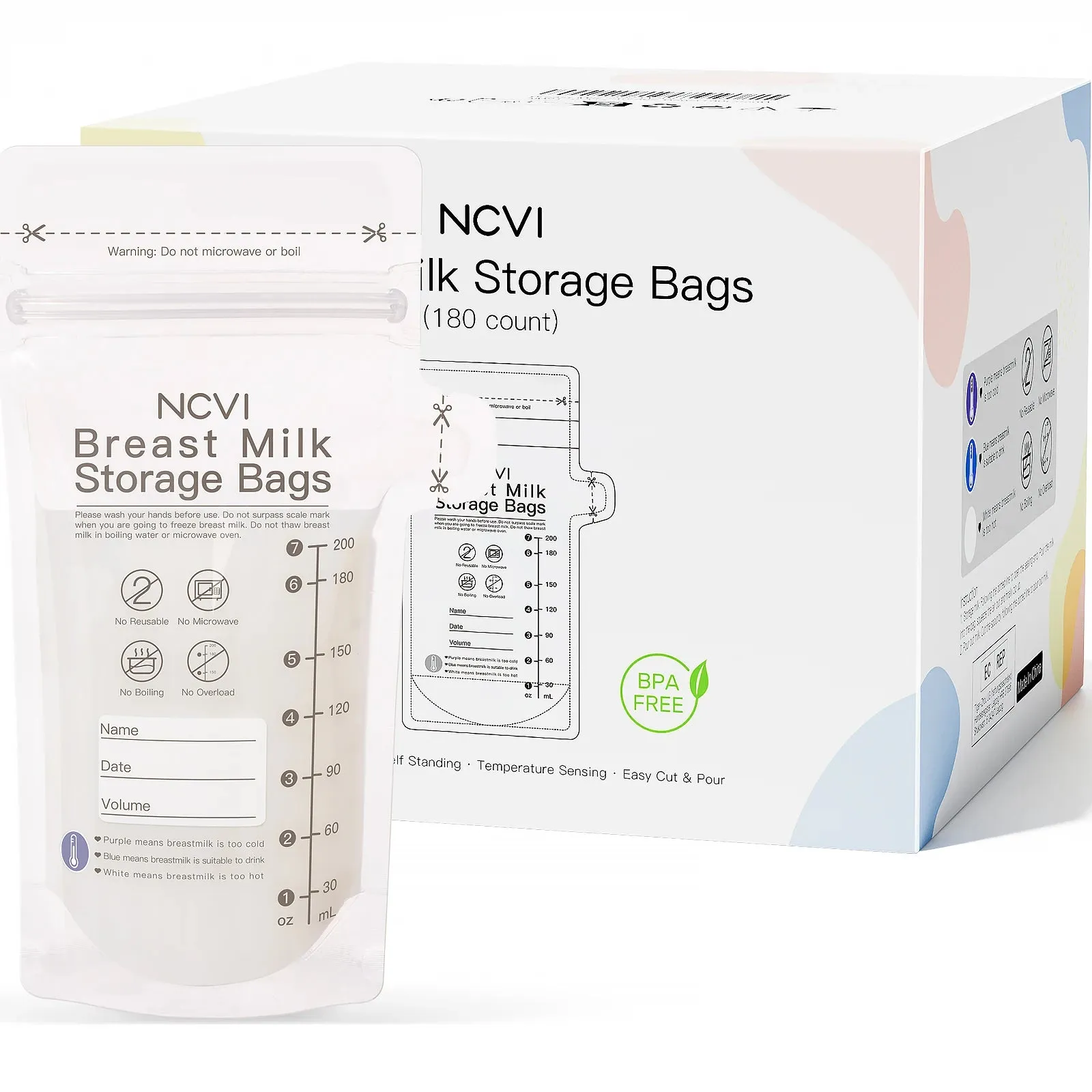 Breast Milk Storage Bags