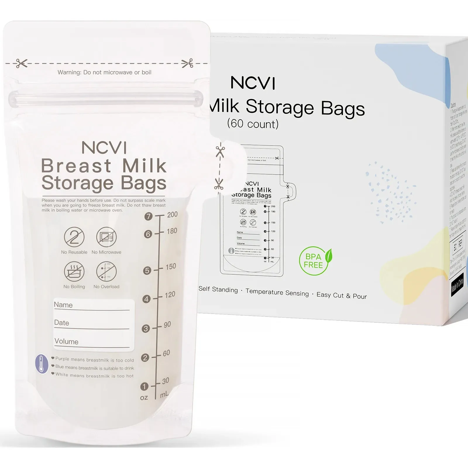 Breast Milk Storage Bags